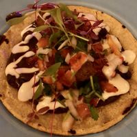 Taco at Genesis Plant Based Alchemy in North London