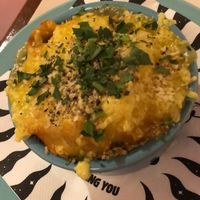 Man And cheese!  at Genesis Plant Based Alchemy in North London