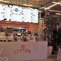 Counter and Till to Order at Genesis Plant Based Alchemy in North London