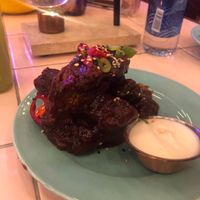 bbq ribs  at Genesis Plant Based Alchemy in North London