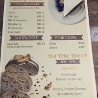 Menu 4 at Joies Sourdough in Penang