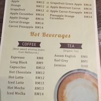 Menu 3 at Joies Sourdough in Penang