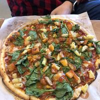 Vegan pizza w seasonal veggies and spicy sauce  at Blaze Pizza - Mountain View in Rapid City
