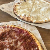 Just vegan cheese no sauce  at Blaze Pizza in Murfreesboro