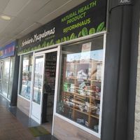 The entrance at Herbolario Maspalomas in Gran Canaria