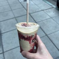 Pb&j smoothie  at Choice Superfood Bar & Juicery - Little Italy in San Diego