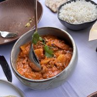 Nepalese black eyed bean and bamboo curry  at Ashoka in Amsterdam