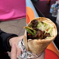 Mock Duck wrap    at Sun of Seitan in Newcastle Upon Tyne