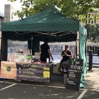 Quayside market  at Sun of Seitan in Newcastle Upon Tyne