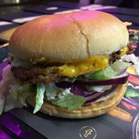 Fish free burger at Frost Burgers in Liverpool