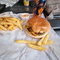 Cheezeburger at Frost Burgers in Liverpool