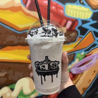 Oreo milkshake   at Frost Burgers in Liverpool