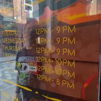 Opening times at Frost Burgers in Liverpool