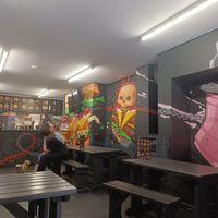 Interior at Frost Burgers in Liverpool