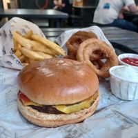 'Cheese burger' at Frost Burgers in Liverpool