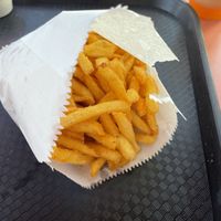 Pencil thin fries  at Goat Ledge in Hastings