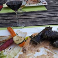 main course at Au Goût du Jour in Eupen