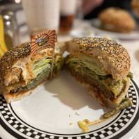 Mexican burger 🍔  at American Dream Diner in Geneva