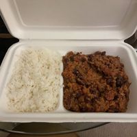 Chili & Rice  at American Dream Diner in Geneva