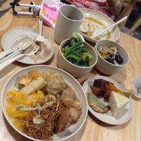 The haul from the buffet. at Everyday in Hong Kong Island