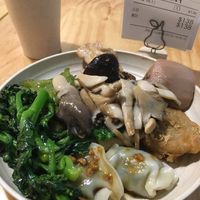 My first plate, less than half of one side of buffet at Everyday in Hong Kong Island