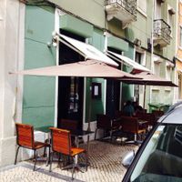 Outside with seating at Bio in Lisbon