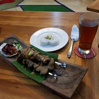 Killer satay at Ayo Vegan - Peliatan in Ubud