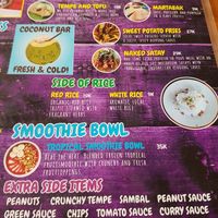 Appetiters and smoothie bowl at Ayo Vegan - Peliatan in Ubud