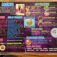 Menu at Ayo Vegan - Peliatan in Ubud