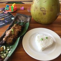 Satay stick main  at Ayo Vegan - Peliatan in Ubud