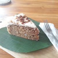 Carrot Cake - yum! at Ayo Vegan - Peliatan in Ubud