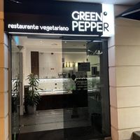 Entrance  at Green Pepper in Lisbon