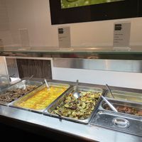 Yummy hot dishes - plus soup  at Green Pepper in Lisbon