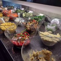 Great selection of cold options at Green Pepper in Lisbon