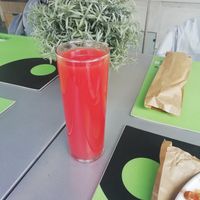 Juice of the day at Green Pepper in Lisbon