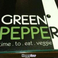 Place mat at Green Pepper in Lisbon