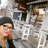 Me, excited to stuff my vegan face at Furna in Sofia