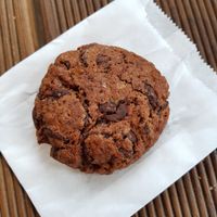 Cookie with chocolate chips at Furna in Sofia
