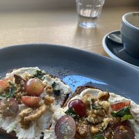 Vegan ricotta sandwich   at Cafe Nomad - Weststadt in Heidelberg