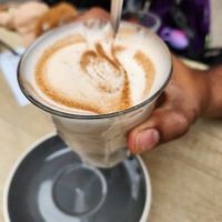 Chai latte at Cafe Nomad - Weststadt in Heidelberg