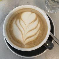 Cappuccino mit Hafermilch  at Cafe Nomad - Weststadt in Heidelberg