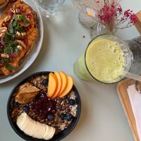 Bircher Müsli and Detox Juicee  at Cafe Nomad - Weststadt in Heidelberg