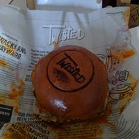 The Hot Vegan Burger at Twisted London in East London
