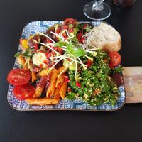 Beautifully presented food, lots of vegan options, very friendly service from Marie, who cooks/prepares all the food herself. Will definitely return. at Marie's Bistro in Gutersloh