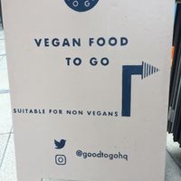 Sign at Good To Go - The Bower in London