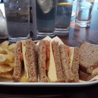 Vegan sandwiches at Duck Bay in Alexandria