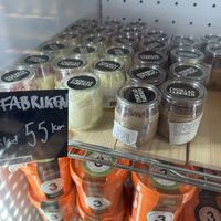 But they had these vegan chocolate pods    at Urban Deli - Sveavägen in Stockholm