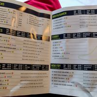 Menu at Malay Kitchen in Kinsale