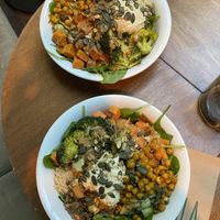 great green protein salad  at SLA - Haarlemmerdijk in Amsterdam