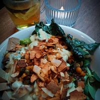 Vegan Cesar Salad & delicious jasmine green tea 🍵 at SLA - Haarlemmerdijk in Amsterdam